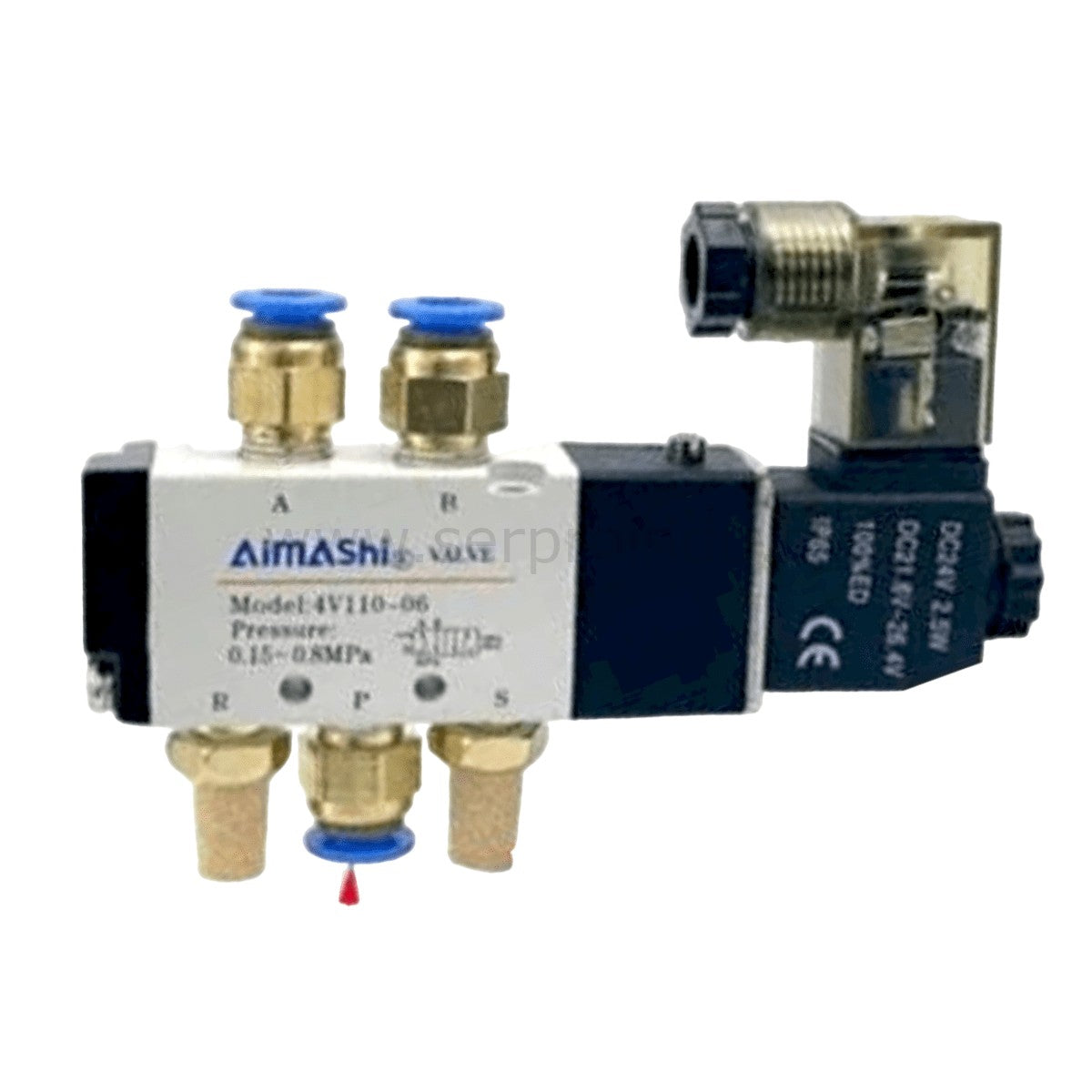VALVULA 5/2 SOLENOIDE 1/8 BSP TODOS