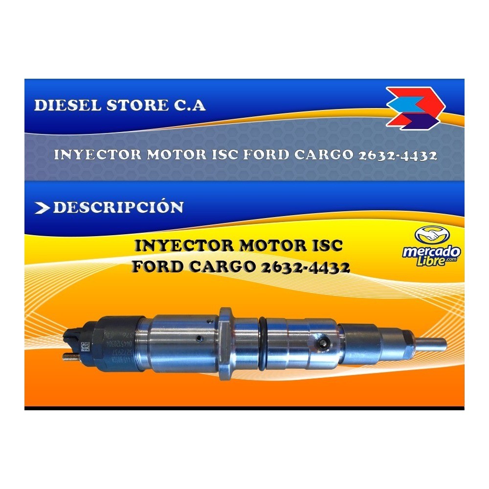 INYECTOR DE COMBUSTIBLE CUMMIN ISC FORD CARGO