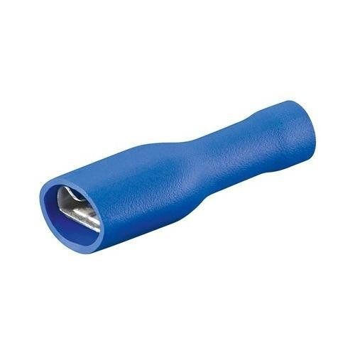 TERMINAL HEMBRA LUCAS 6.4MM AZUL