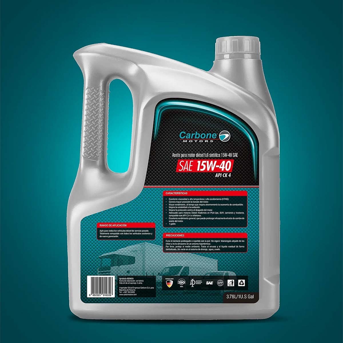 ACEITE MOTOR 15W 40 CI-4 1LT SINOPEC