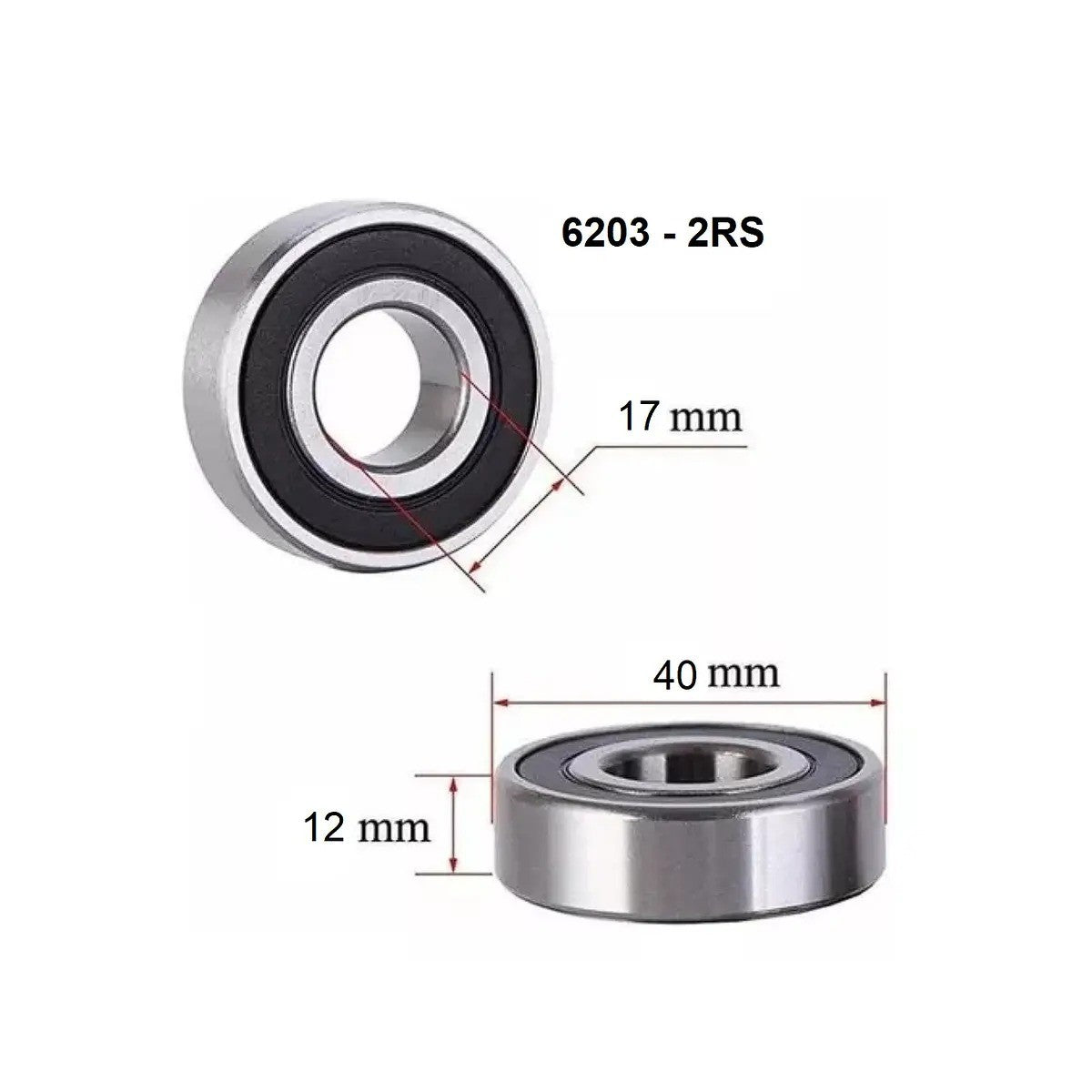 RODAMIENTO 6203 2RS