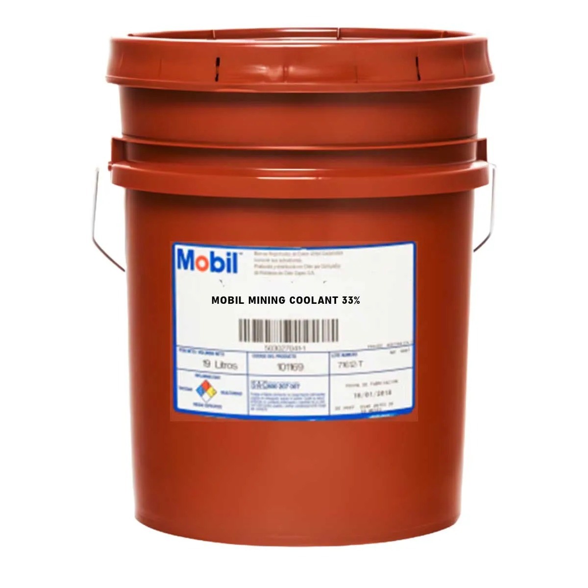 MOBIL MINING COOLANT 33% 19LT