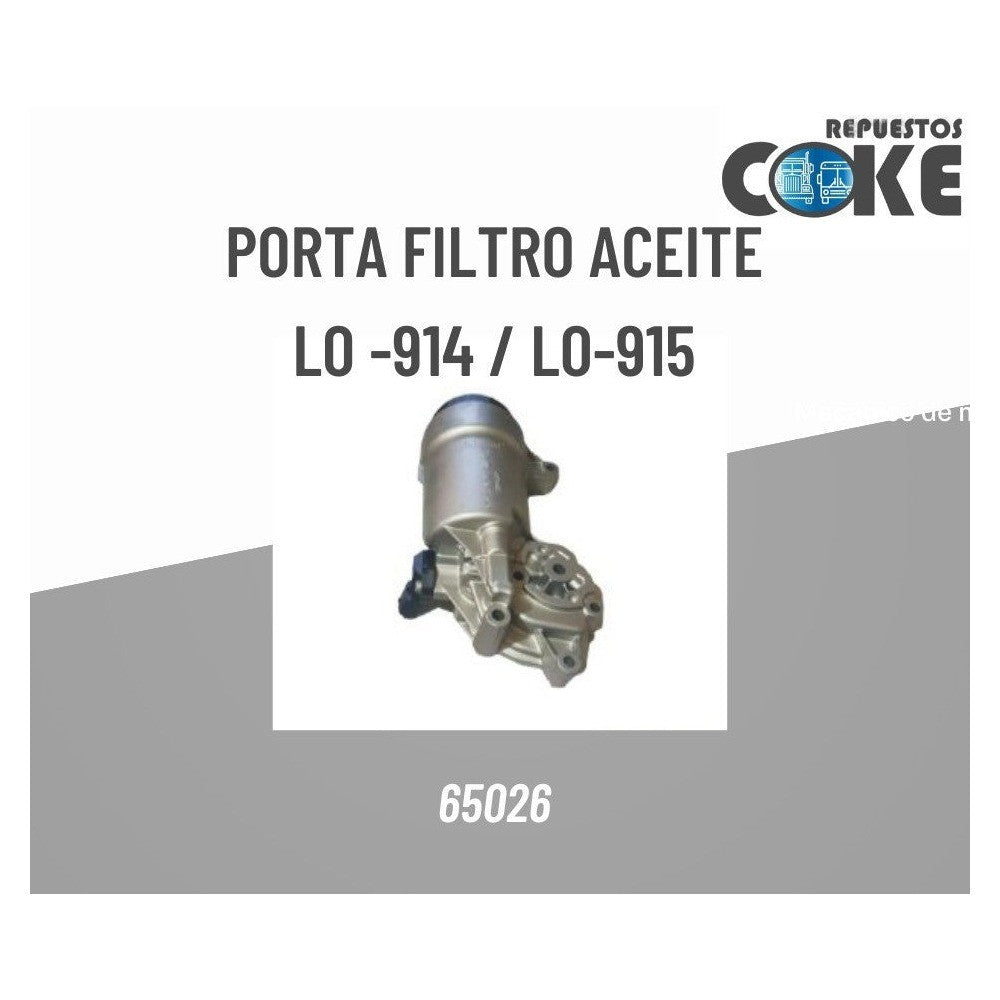 VALVULA SEGURIDAD DE FILTRO DE ACEITE 915 ALT.