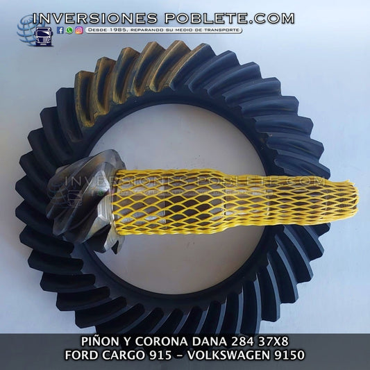 CORONA Y PIÑON DE ATAQUE DIF.DANA 284 10X43 ESPECIAL.