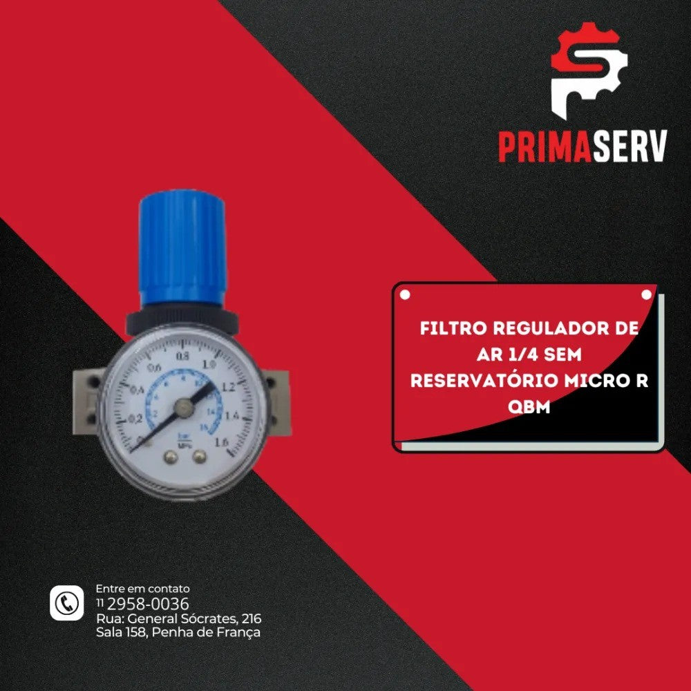 FILTRO QBM 1/8 10 VBAR 25MM MICRO