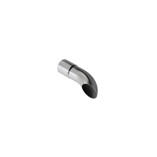 COLA ESCAPE CURVO CROMADA 3" 350MM
