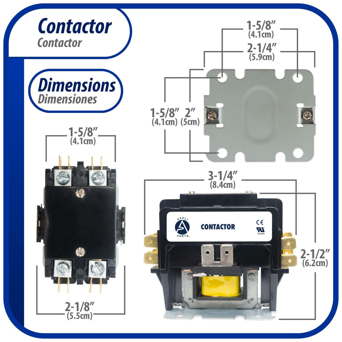 AMP. 1C G/C 24V
