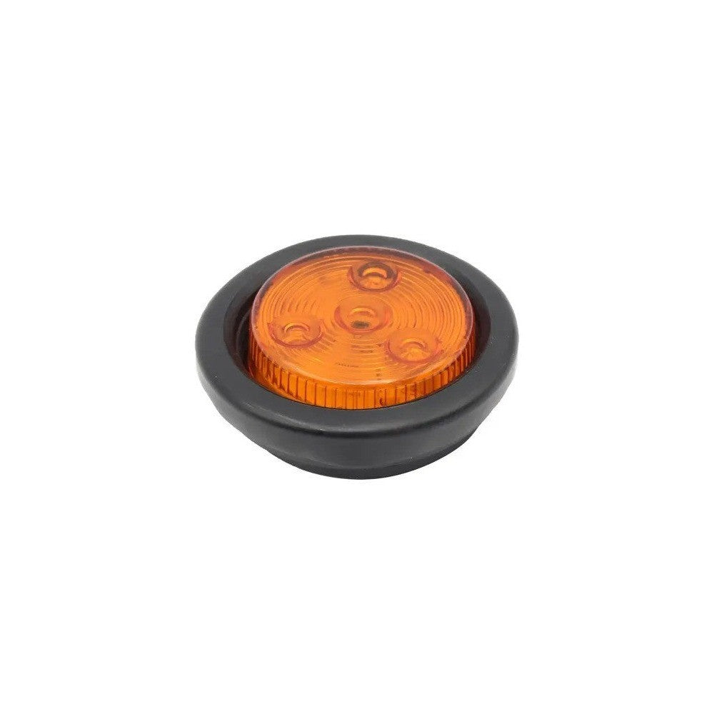 FOCO REDONDO TROCHA LED AMBAR 7CM