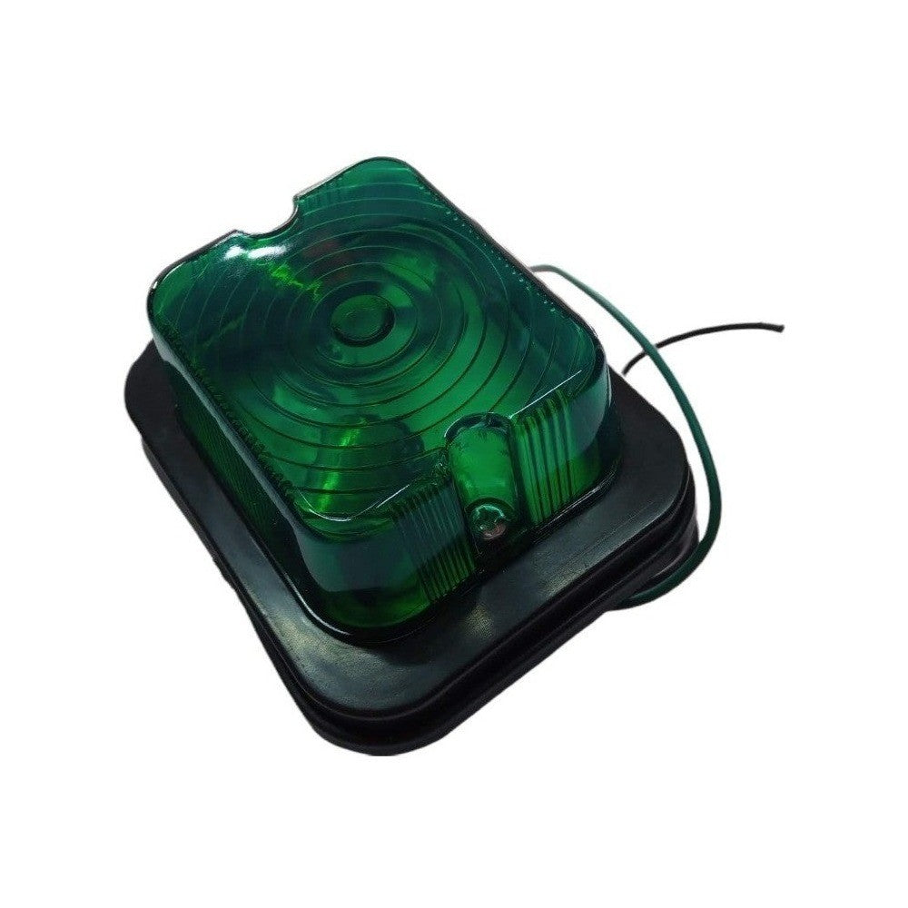 FAROL LATERAL CROMADO VERDE TODOS