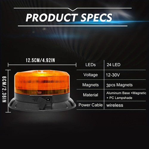 BALIZA ESTROBOSCOPICA 24LED