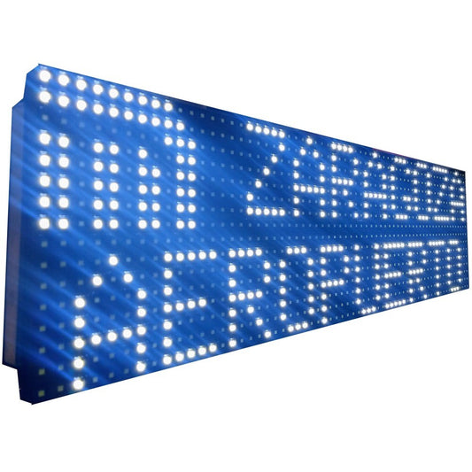 LETRERO LED BLANCO 1M 1A/G