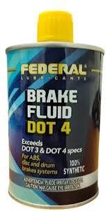 LIQUIDO DE FRENO DOT 4- 250ML FEDERAL