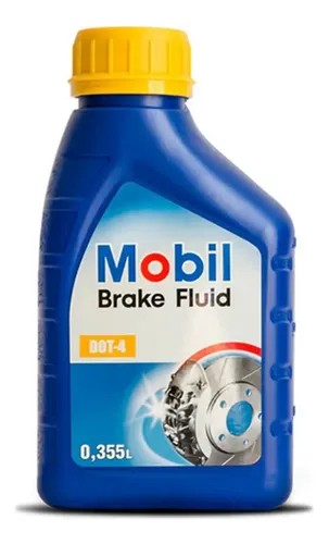 MOBIL BRAKE FLUID DOT -4, 355CC