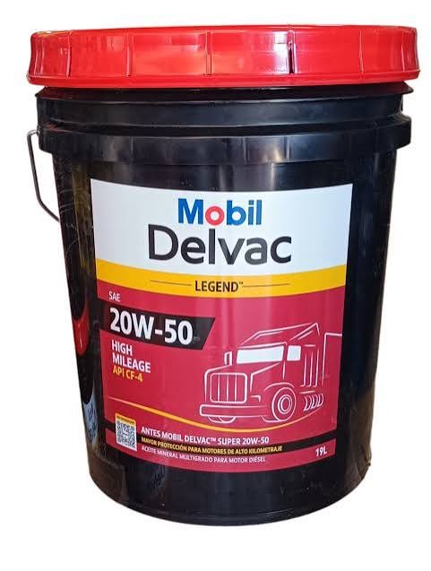 MOBIL DELVAC SUPER 20W-50, 19LT