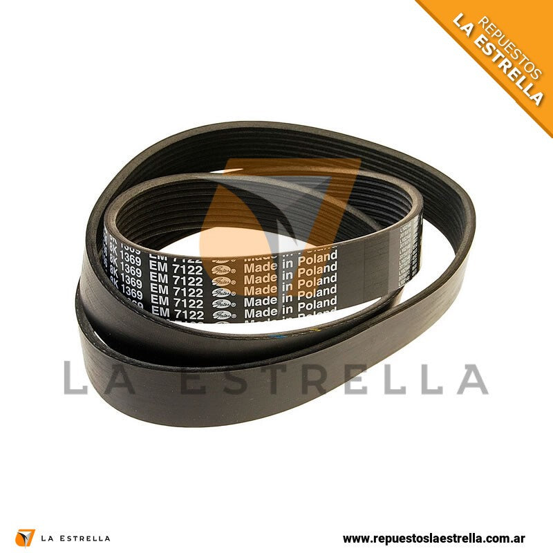 CORREA SISTEMA AUXILIAR 8PK1369 / 914,915
